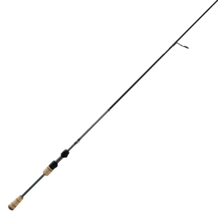 Shimano Compre Lite - Spinning fishing rod featuring a sleek, lightweight design with ergonomic cork handles, ideal for freshwater fishing and precision casting.