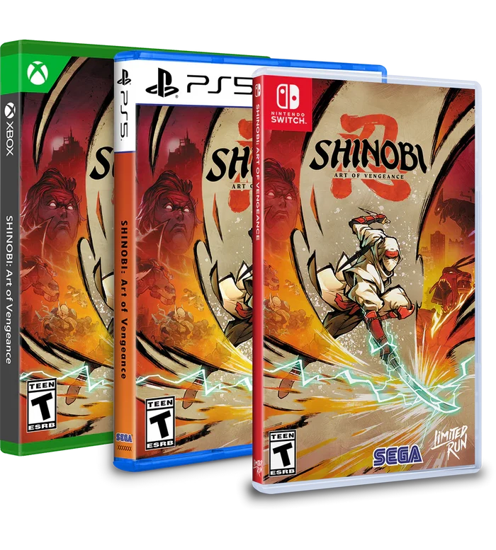 SHINOBI: Art of Vengeance Standard Edition - LIMITED RUN - ( Switch, PS5, Xbox X)
