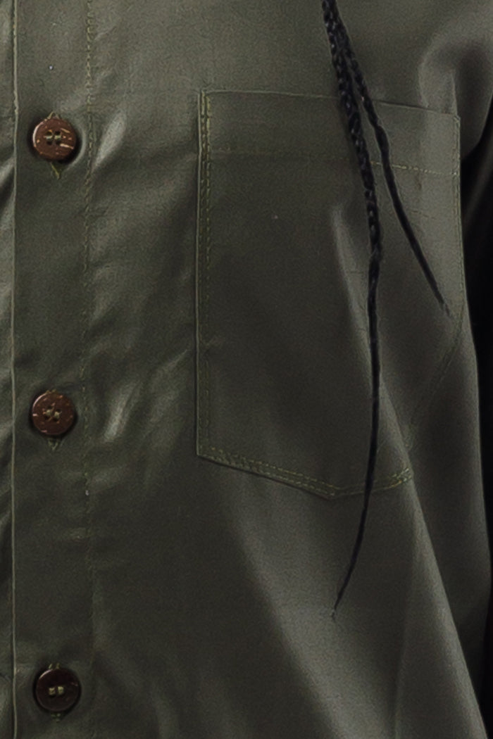 Short Sleeved Shirt - Army Green