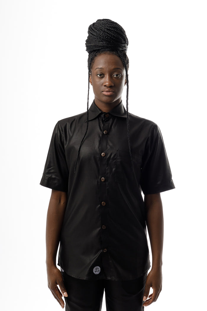 Short Sleeved Shirt - Black