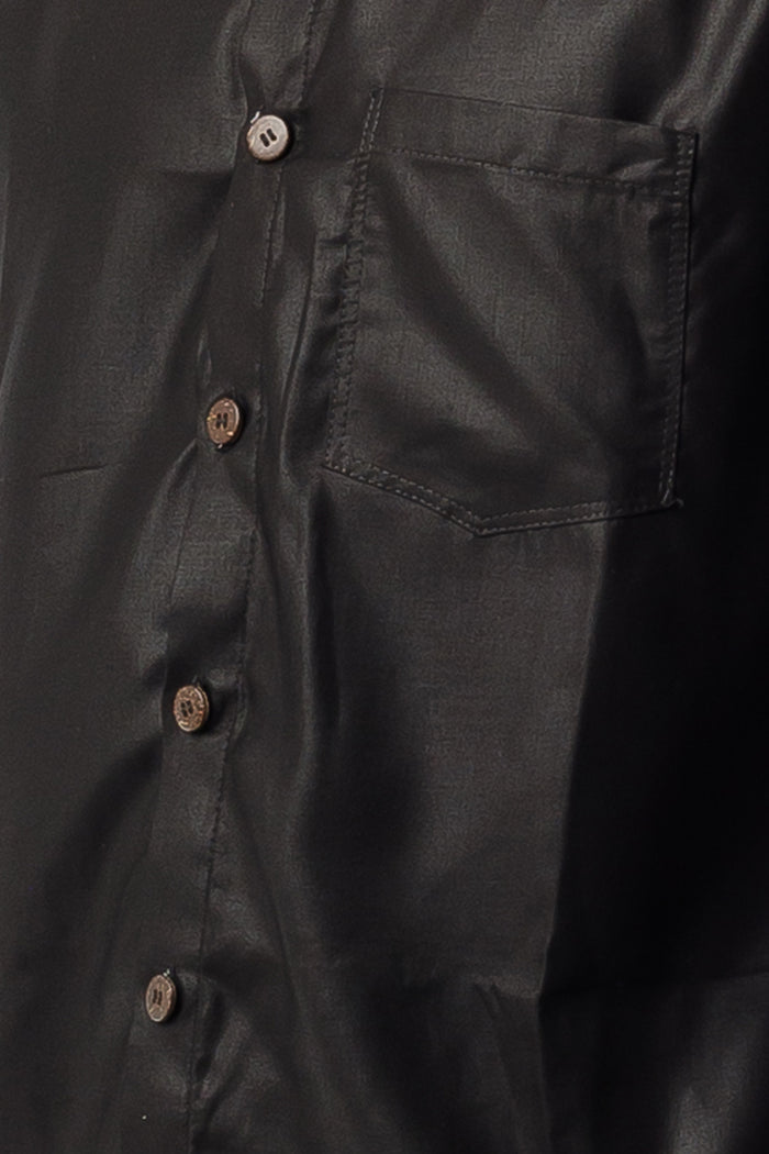 Short Sleeved Shirt - Black