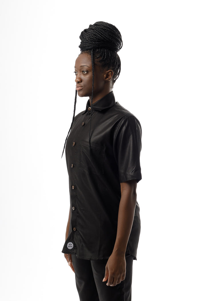 Short Sleeved Shirt - Black