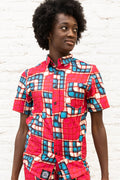 Short Sleeved Shirt - Sotokoi Print