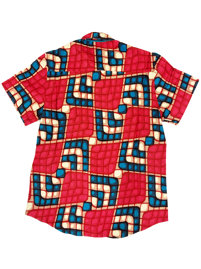 Short Sleeved Shirt - Sotokoi Print