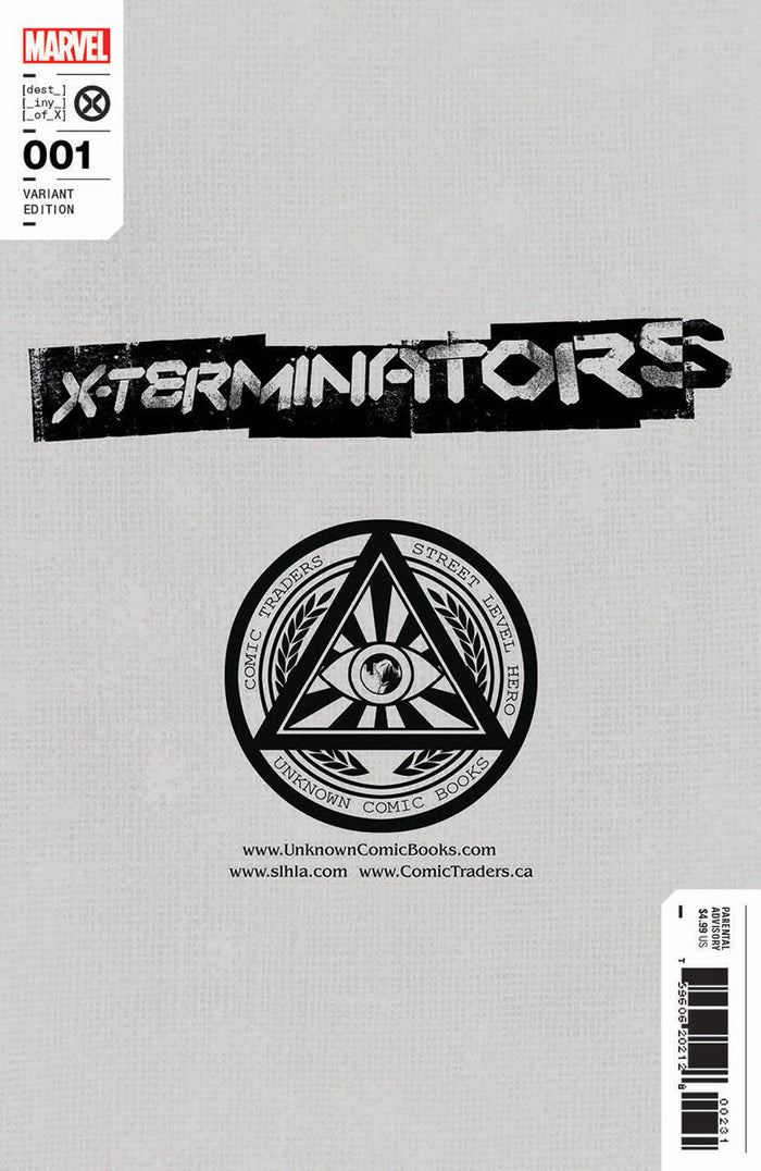 [Signed by David Nakayama] X-TERMINATORS #1 VIRGIN UNKNOWN COMICS DAVID NAKAYAMA EXCLUSIVE VAR