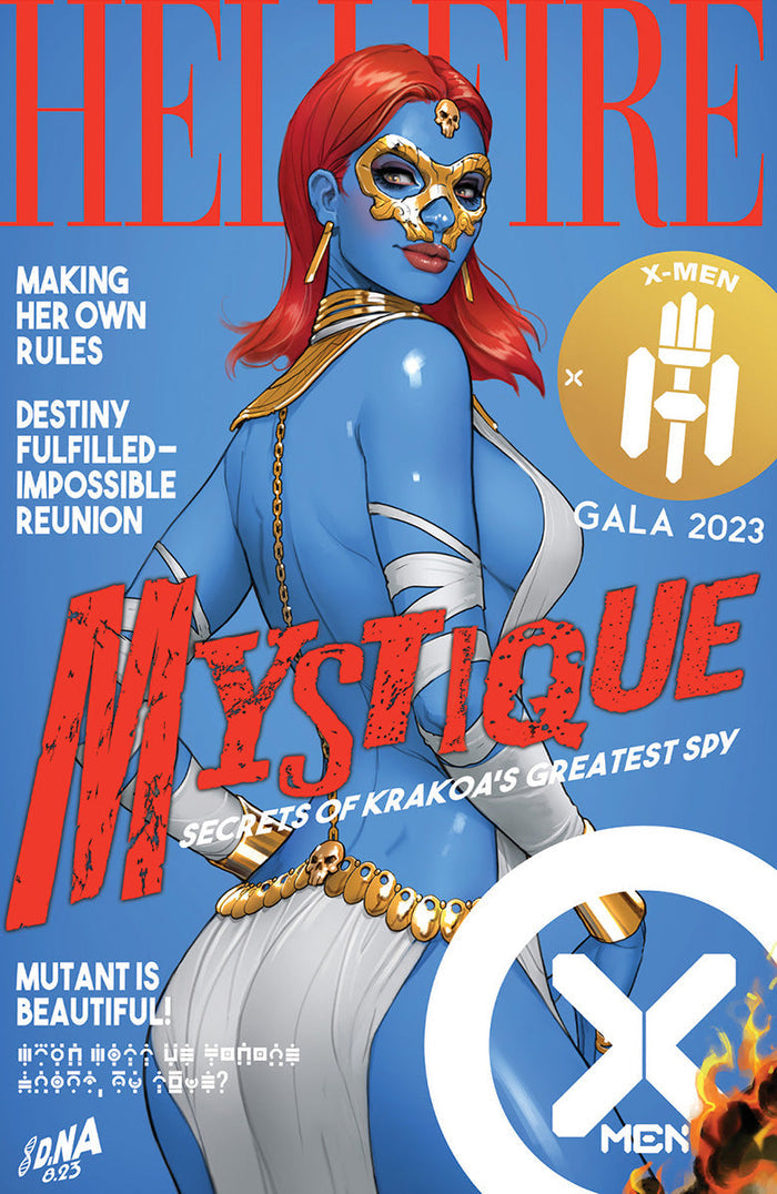 [Signed by Nakayama W/ COA] X-MEN #27 [FALL] UNKNOWN COMICS DAVID NAKAYAMA HELLFIRE EXCLUSIVE VAR (05/29/2024)