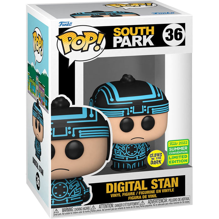 South Park Digital Stan Glow-in-the-Dark Exclusive Pop! Vinyl Figure