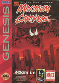 Spiderman Venom Maximum Carnage - Sega Genesis