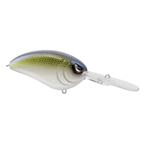 SPRO Little John DD 70 Crankbait fishing lure with a detailed scale pattern, realistic eye design, and clear diving lip for effective fishing tackle use.