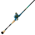 St. Croix GXR Crush Combo - Casting fishing rod and reel combo with ergonomic cork handles and blue-green reel designed for precision and durability in fishing tackle.
