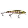 Strike King KVD Elite 300 Jerkbait fishing lure with a lifelike phantom gill pattern, featuring three sharp treble hooks and a clear diving lip for precise underwater action.