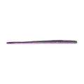 Strike King KVD Perfect Plastics Filler Worm 5", a slender, soft plastic fishing lure in dark purple and black hues, designed for effective fishing tackle use.