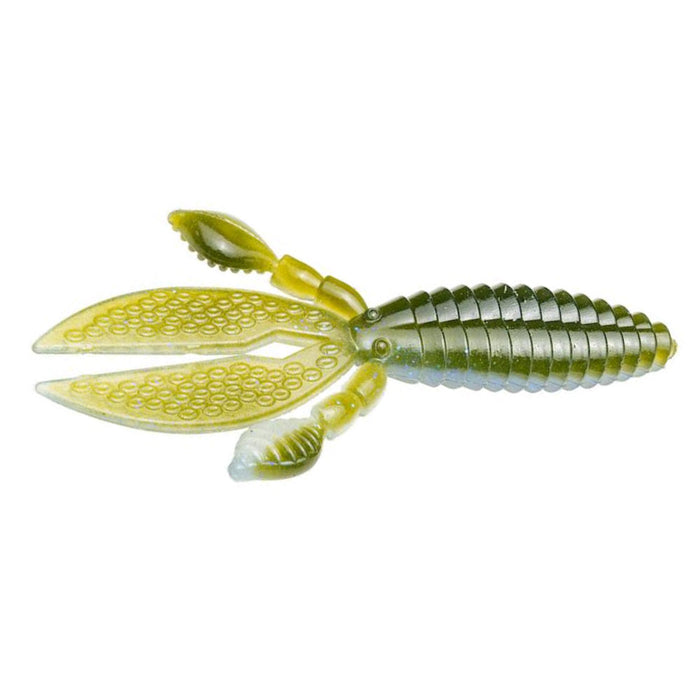 Strike King KVD Perfect Plastics Rodent fishing lure designed with segmented body and lifelike appendages for effective freshwater fishing tackle.