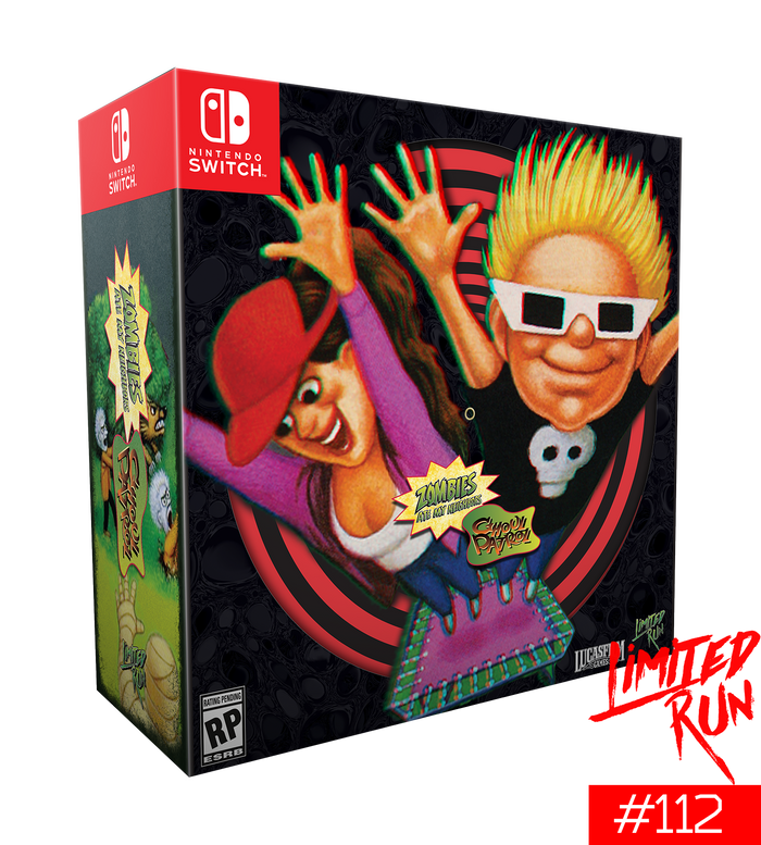 Switch Limited Run #112: Zombies Ate My Neighbors & Ghoul Patrol Collector's Edition -Switch