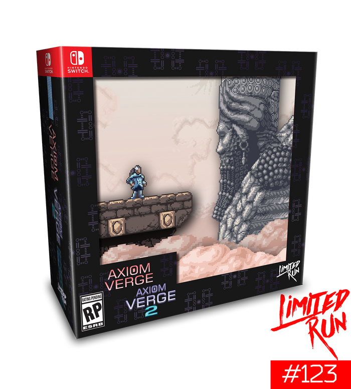 Switch Limited Run #123: Axiom Verge 1 & 2 Double Pack Collector's Edition