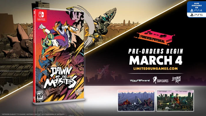 SWITCH LIMITED RUN #136: DAWN OF THE MONSTERS