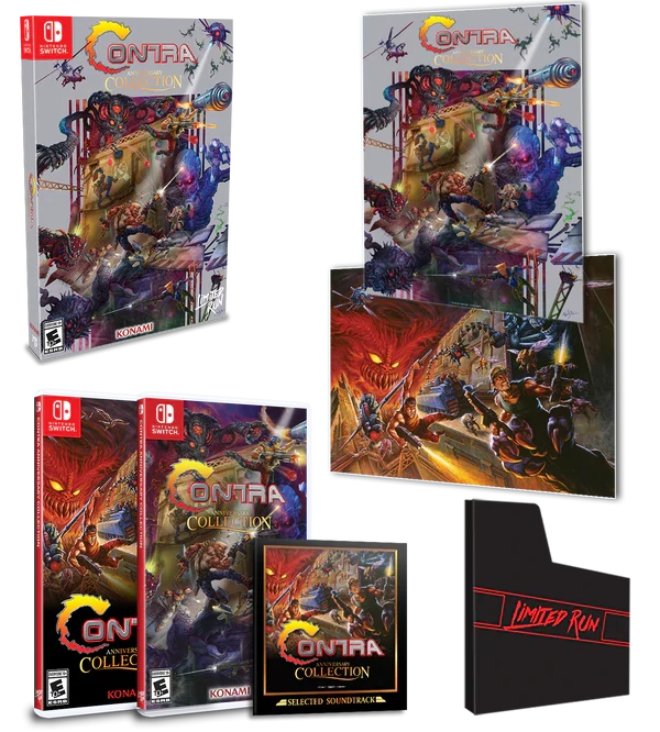 SWITCH LIMITED RUN #140: CONTRA ANNIVERSARY COLLECTION CLASSIC EDITION