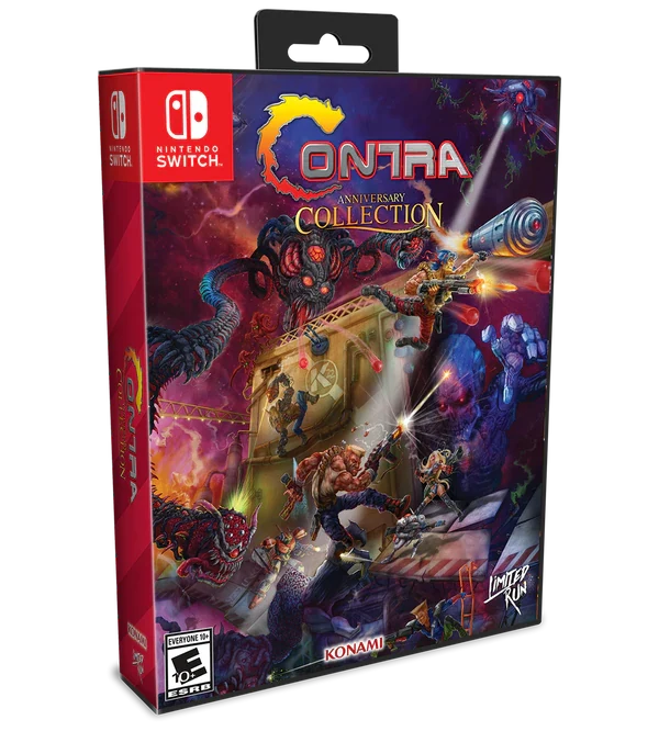 SWITCH LIMITED RUN #140: CONTRA ANNIVERSARY COLLECTION HARD CORPS EDITION