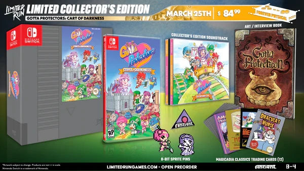 SWITCH LIMITED RUN #144: GOTTA PROTECTORS CART OF DARKNESS COLLECTOR'S EDITION