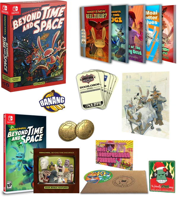 SWITCH LIMITED RUN #148: SAM & MAX: BEYOND TIME AND SPACE COLLECTOR’S EDITION