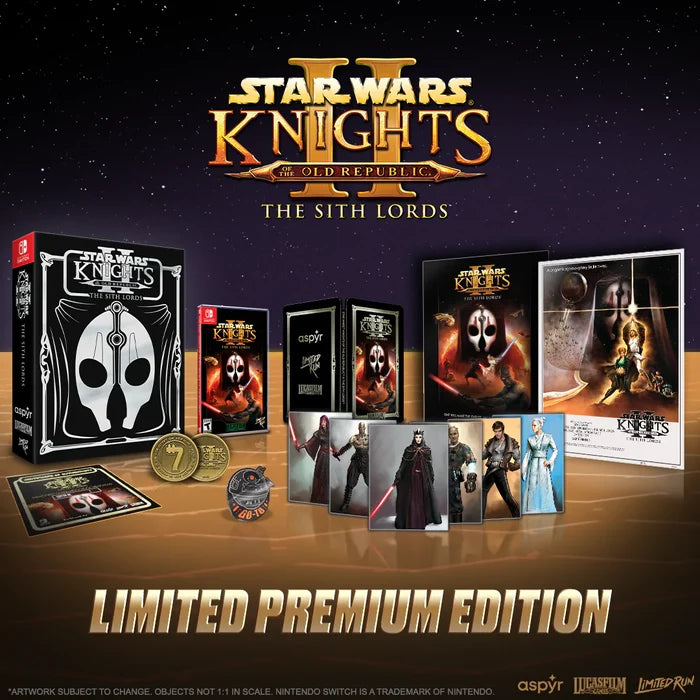 SWITCH LIMITED RUN #158: STAR WARS: KNIGHTS OF THE OLD REPUBLIC II: THE SITH LORDS PREMIUM EDITION