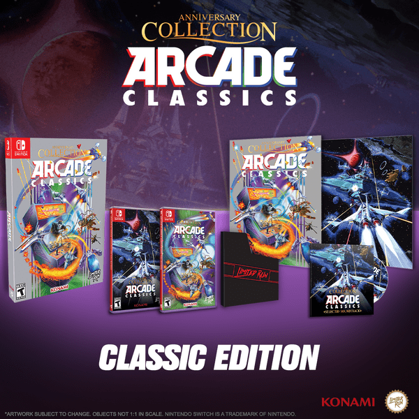 SWITCH LIMITED RUN #166: ARCADE CLASSICS ANNIVERSARY COLLECTION CLASSIC EDITION