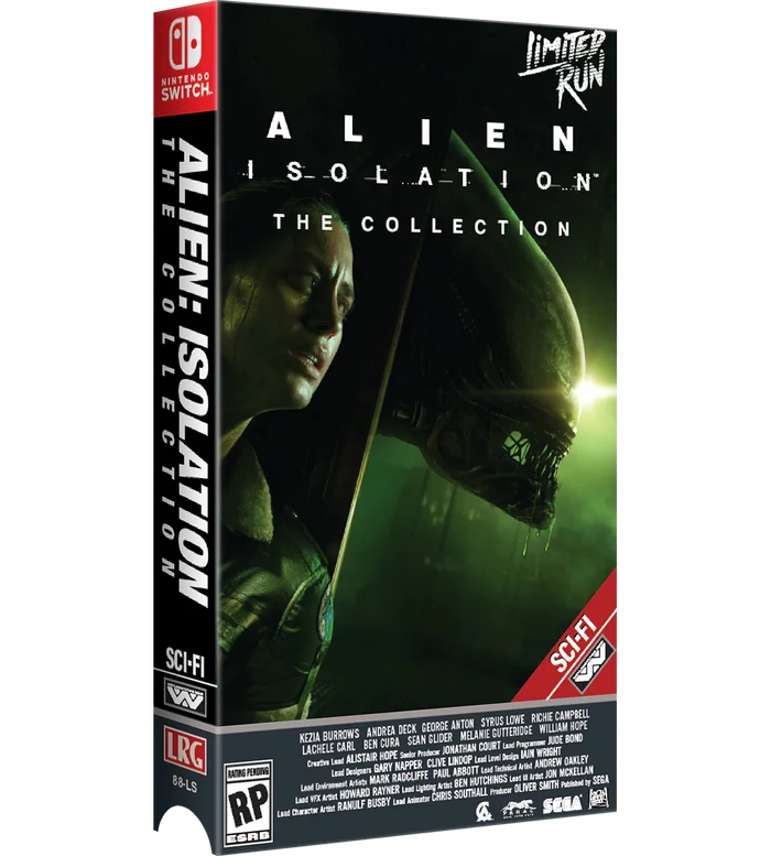 SWITCH LIMITED RUN #191: ALIEN: ISOLATION - THE COLLECTION CLASSIC EDITION