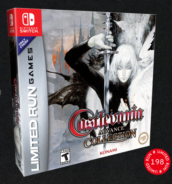 SWITCH LIMITED RUN #198: CASTLEVANIA ADVANCE COLLECTION ADVANCED EDITION