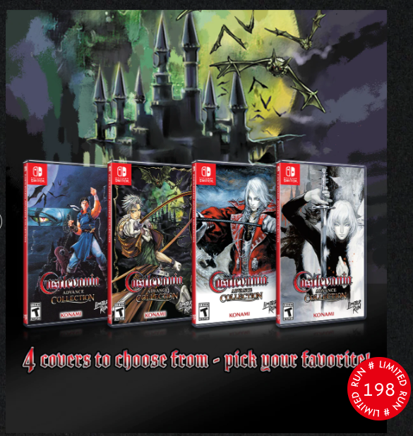 SWITCH LIMITED RUN #198: CASTLEVANIA ADVANCE COLLECTION