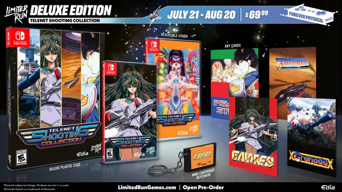 SWITCH LIMITED RUN #201: TELENET SHOOTING COLLECTION DELUXE EDITION