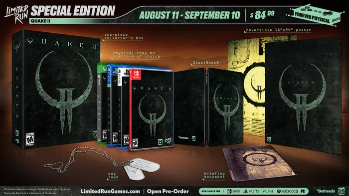 SWITCH LIMITED RUN #207: QUAKE II SPECIAL EDITION