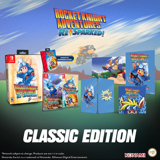 SWITCH LIMITED RUN #209: ROCKET KNIGHT ADVENTURES: RE-SPARKED CLASSIC EDITION