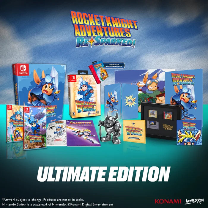 SWITCH LIMITED RUN #209: ROCKET KNIGHT ADVENTURES: RE-SPARKED ULTIMATE EDITION