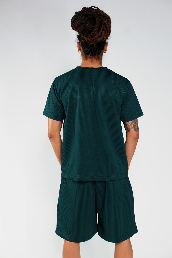 T-Shirt – Green Rib