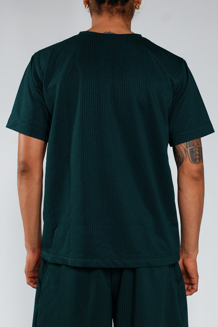T-Shirt – Green Rib