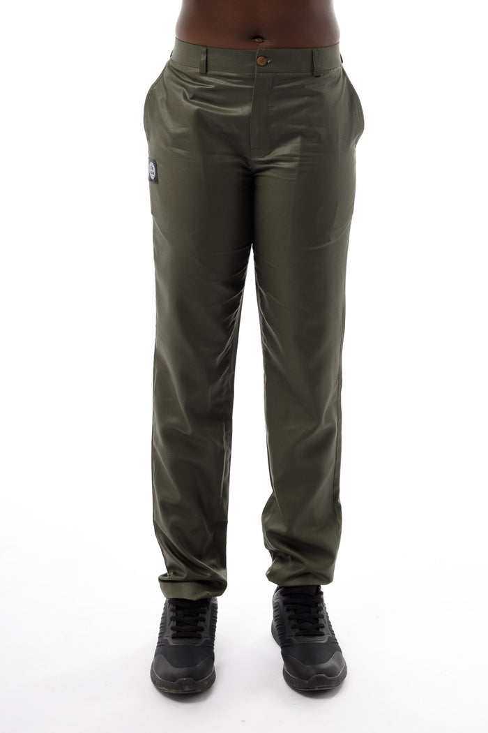 Tailored Trousers - Army Green - Unisex
