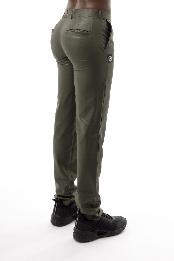 Tailored Trousers - Army Green - Unisex