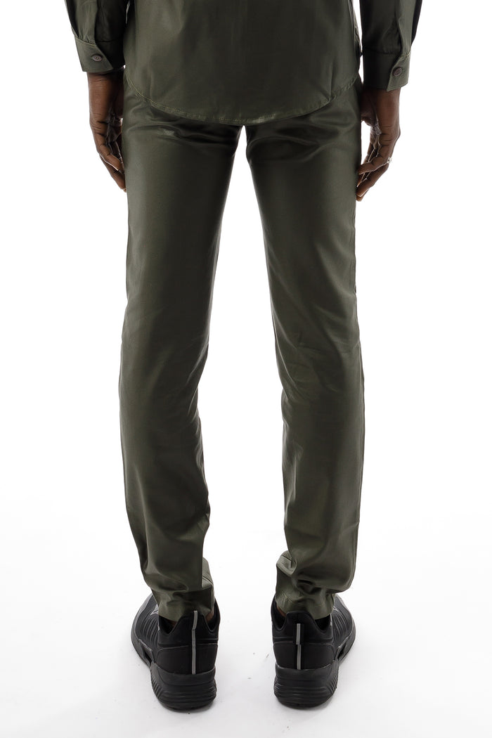 Tailored Trousers - Army Green - Unisex