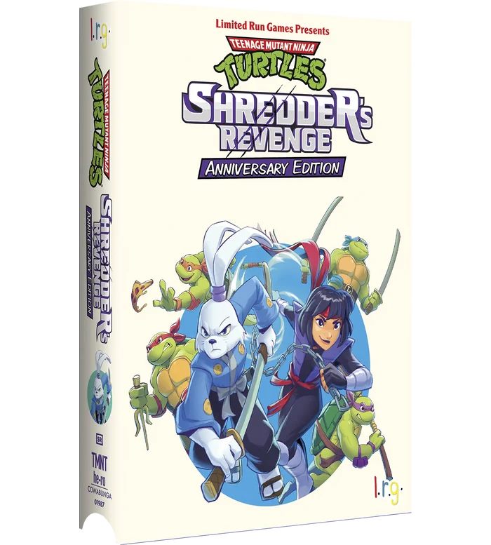 TEENAGE MUTANT NINJA TURTLES: SHREDDER'S REVENGE ANNIVERSARY EDITION CLASSIC EDITION (PS4)