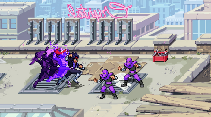 TEENAGE MUTANT NINJA TURTLES: SHREDDER'S REVENGE ANNIVERSARY EDITION CLASSIC EDITION (PS4)
