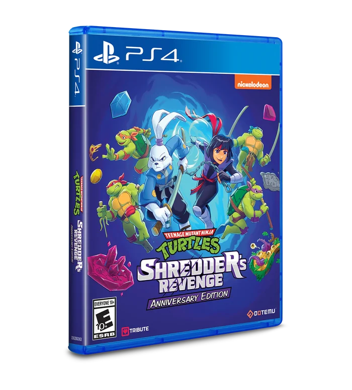 TEENAGE MUTANT NINJA TURTLES: SHREDDER'S REVENGE ANNIVERSARY EDITION (PS4)