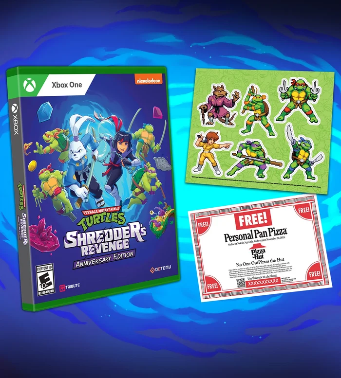 TEENAGE MUTANT NINJA TURTLES: SHREDDER'S REVENGE ANNIVERSARY EDITION (XBOX ONE)