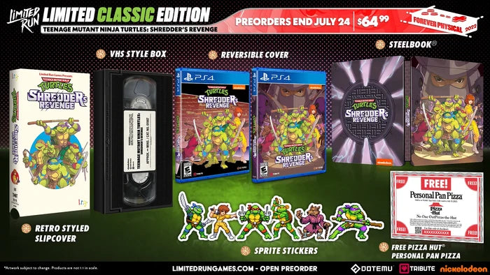 TEENAGE MUTANT NINJA TURTLES: SHREDDER'S REVENGE CLASSIC EDITION (PS4)