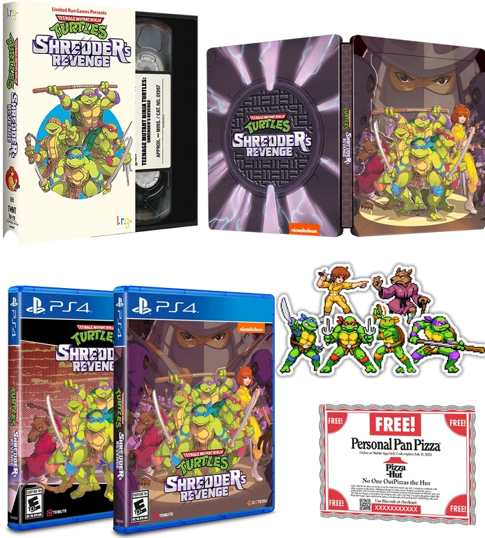 TEENAGE MUTANT NINJA TURTLES: SHREDDER'S REVENGE CLASSIC EDITION (PS4)