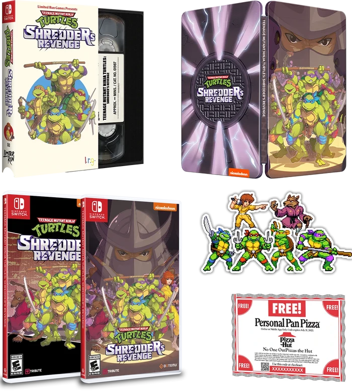 TEENAGE MUTANT NINJA TURTLES: SHREDDER'S REVENGE CLASSIC EDITION (SWITCH)