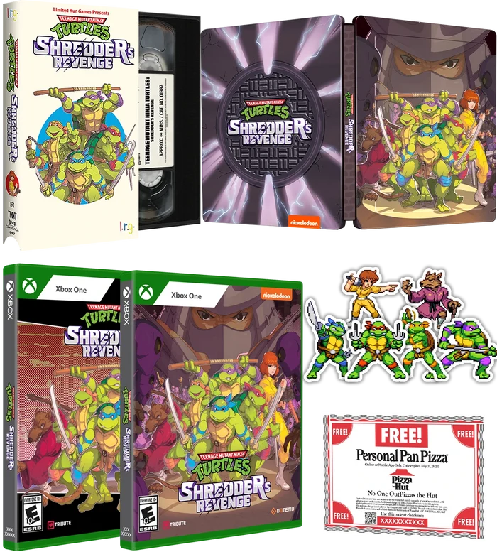 TEENAGE MUTANT NINJA TURTLES: SHREDDER'S REVENGE CLASSIC EDITION (XBOX ONE)