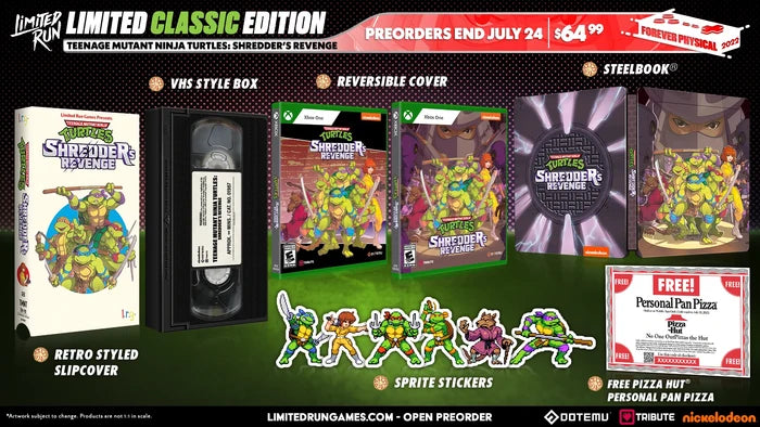TEENAGE MUTANT NINJA TURTLES: SHREDDER'S REVENGE CLASSIC EDITION (XBOX ONE)