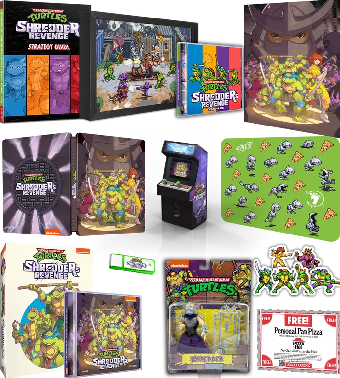 TEENAGE MUTANT NINJA TURTLES: SHREDDER'S REVENGE RADICAL EDITION (PC)