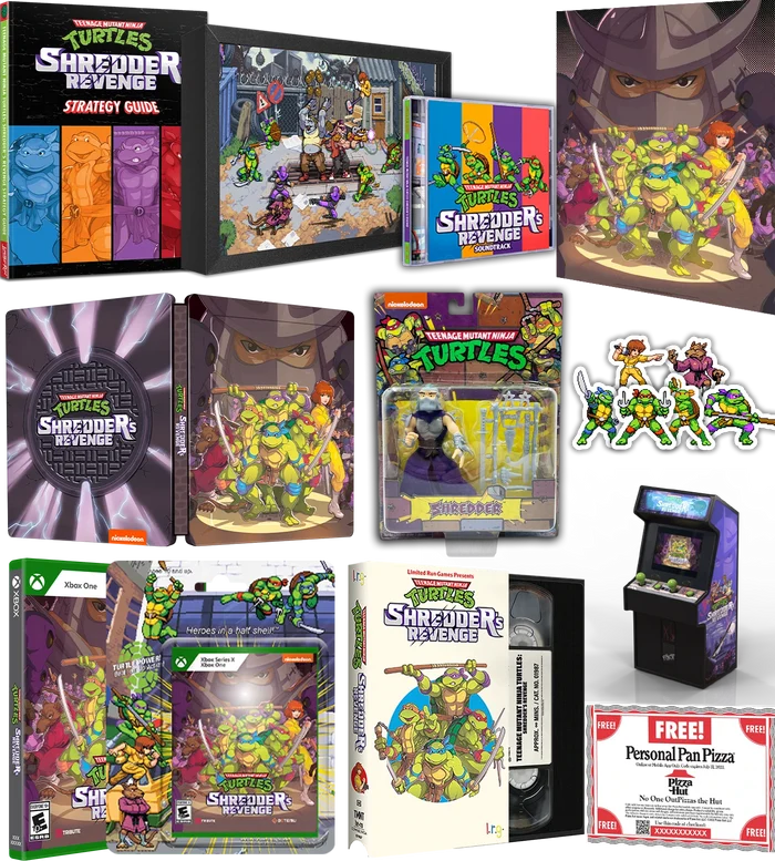 TEENAGE MUTANT NINJA TURTLES: SHREDDER'S REVENGE RADICAL EDITION (XBOX ONE)