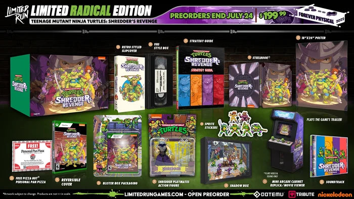 TEENAGE MUTANT NINJA TURTLES: SHREDDER'S REVENGE RADICAL EDITION (XBOX ONE)